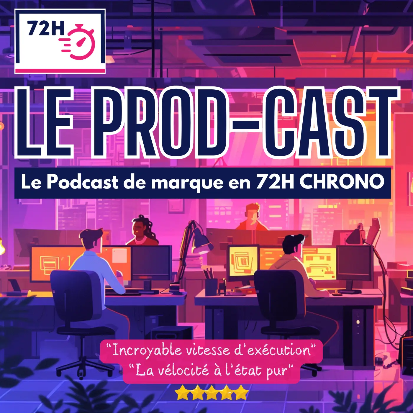 Le Prod-Cast, le studio de production de 72HeuresChrono